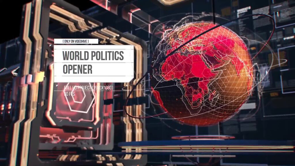 Videohive World Politic Opener for Adobe After Effects Free Download