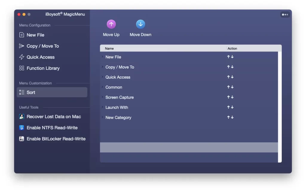 iBoysoft MagicMenu 3 for Mac Free Download