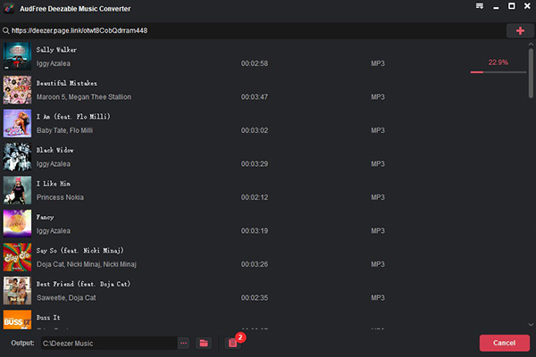 AudFree Deezable Music Converter 1.3 for Mac Free Download