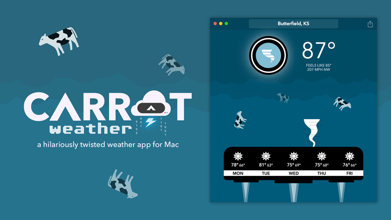 CARROT Weather 4 for Mac Free Download