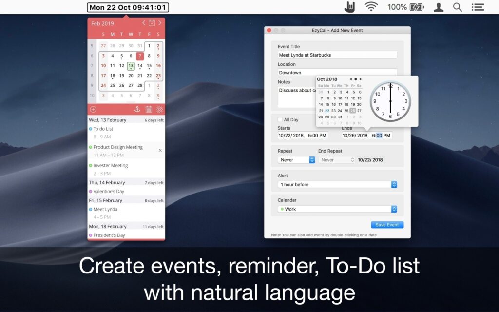 EzyCal for Mac Free Download