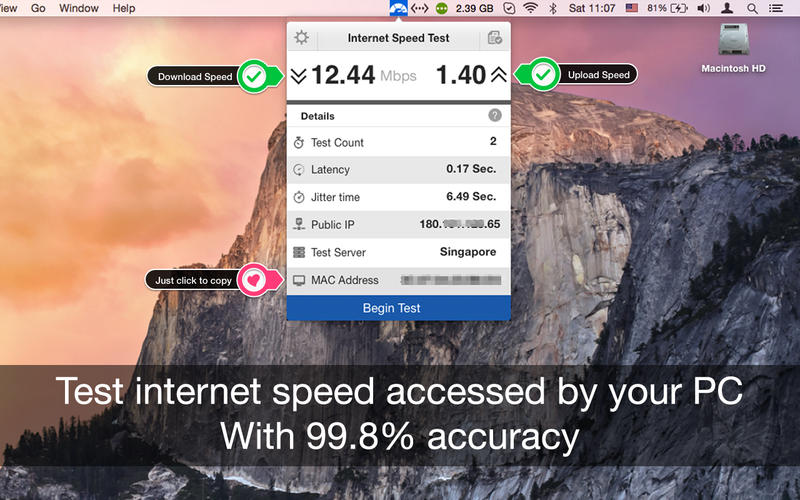 Internet Speed Test 2023 for Mac Free Download