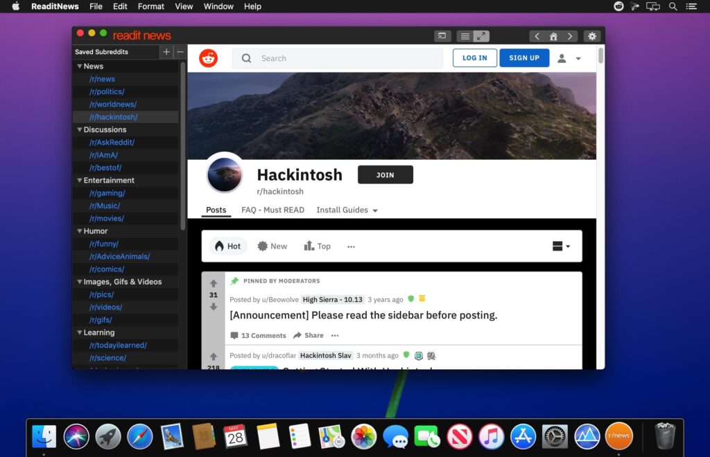 Readit News App for Reddit 2023 macOS Download