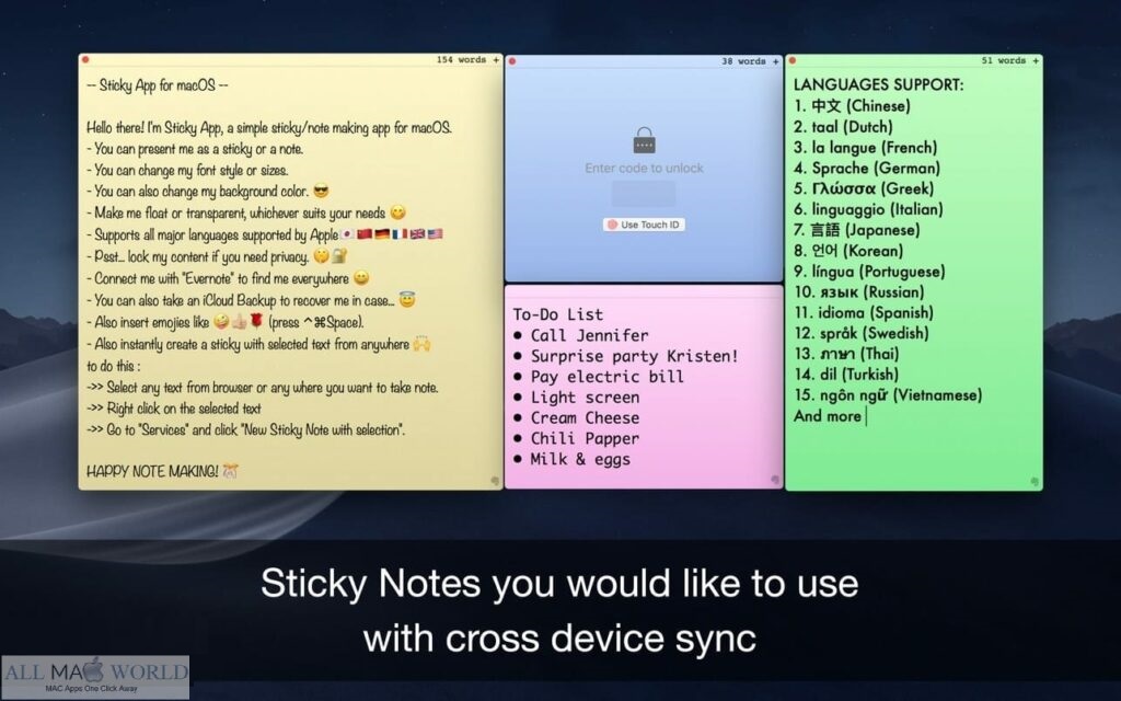 Sticky 2 for Mac Free Download