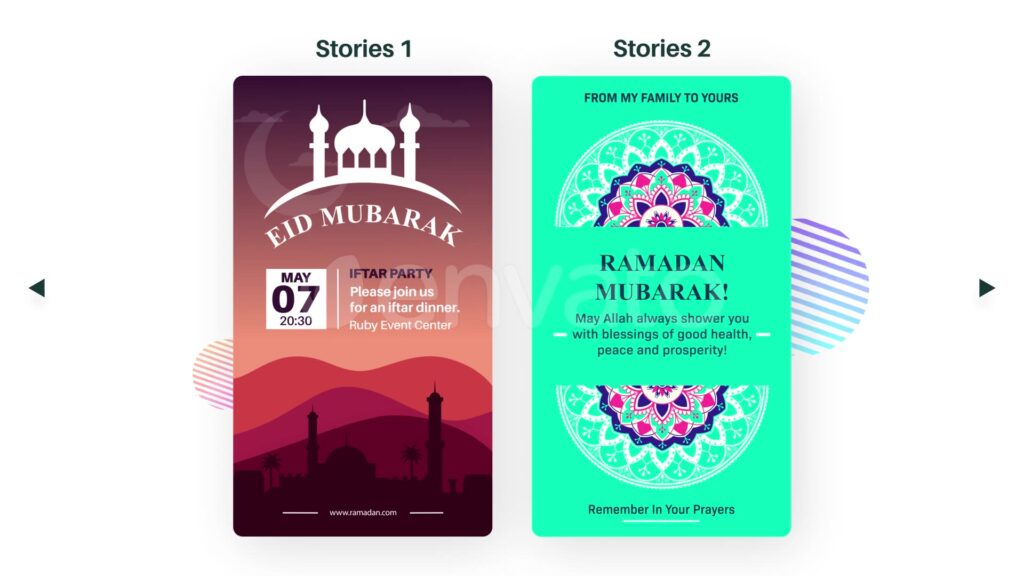 Videohive Eid Mubarak Ramadan Instagram stories Free Download