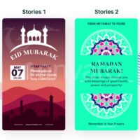 Videohive Eid Mubarak Ramadan Instagram stories Free Download