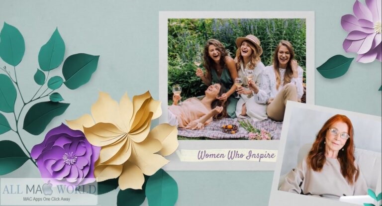 Videohive Paper Flowers Womens Day Intro Project for After Effects Free Download