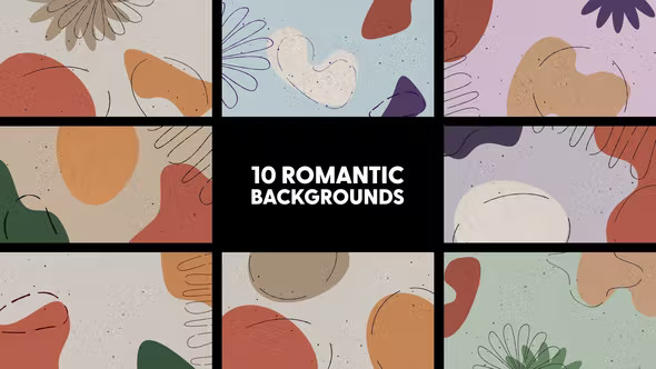 Videohive Romantic Backgrounds for After Effects Free Download