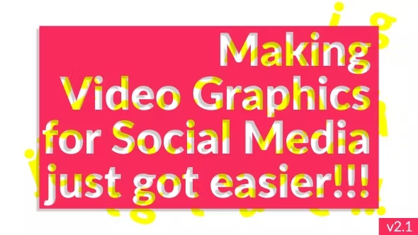 Videohive Social Media Video Graphics for Adobe After Effects