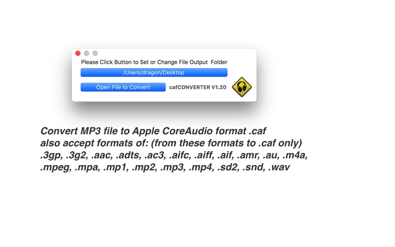 cafCONVERTER 2023 for Mac Free Download