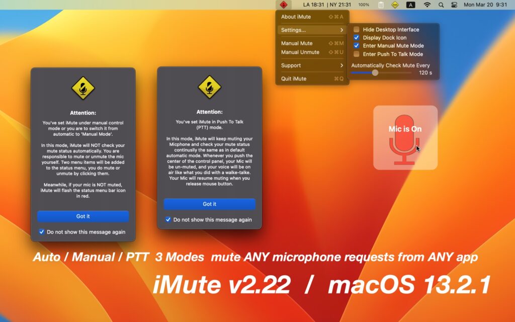 iMute 2 for Mac Free Download