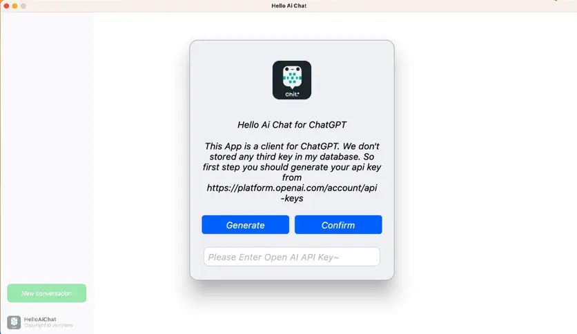 Hello Ai Chat for Chat GPT 2023 for Mac Free Download