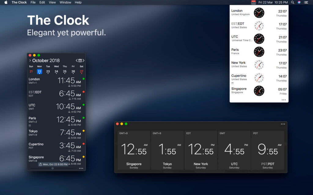 The Clock for Mac