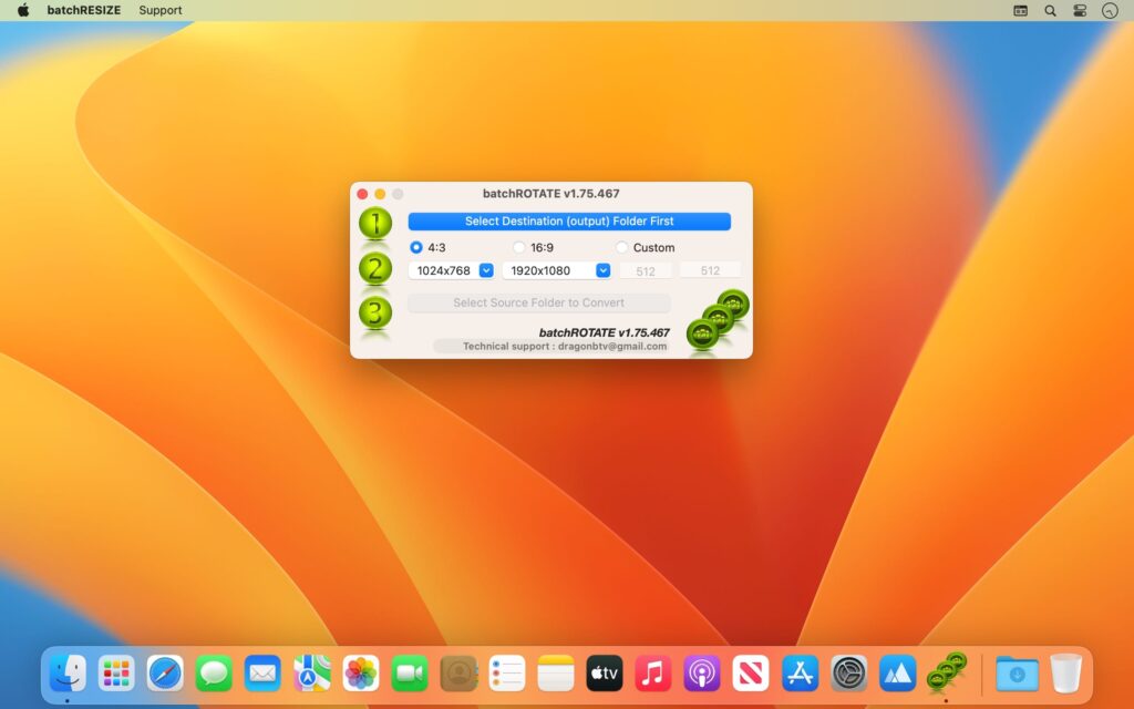 batchRESIZE for Mac Free Download