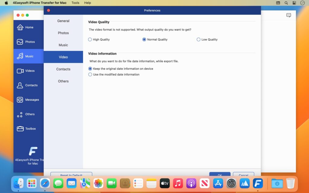 4Easysoft iPhone Transfer for macOS Free Download