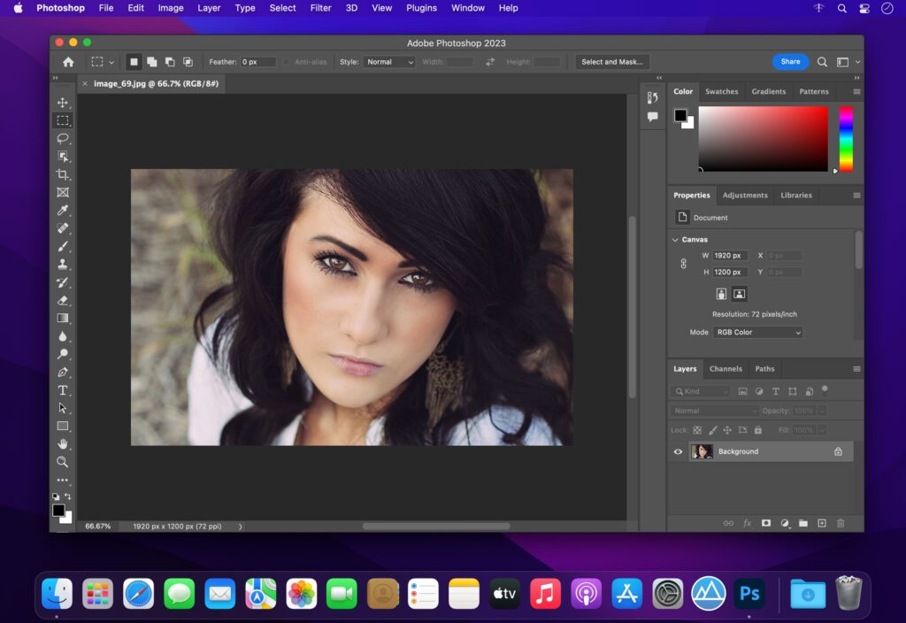 Adobe Photoshop 2023 v24.4.1 for Mac Free Download