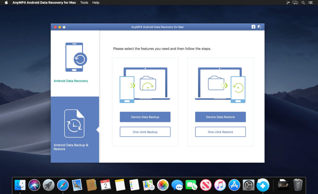 AnyMP4 Android Data Recovery 2.1.10 for Mac Free Download