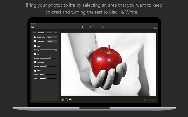 Color Ray Photo Color & Blur for macOS Free Download