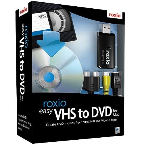 download roxio easy vhs to dvd software free mac