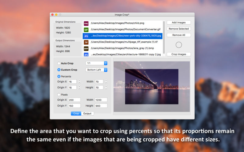 Image Crop Batch Crop Photos for Mac Free Download