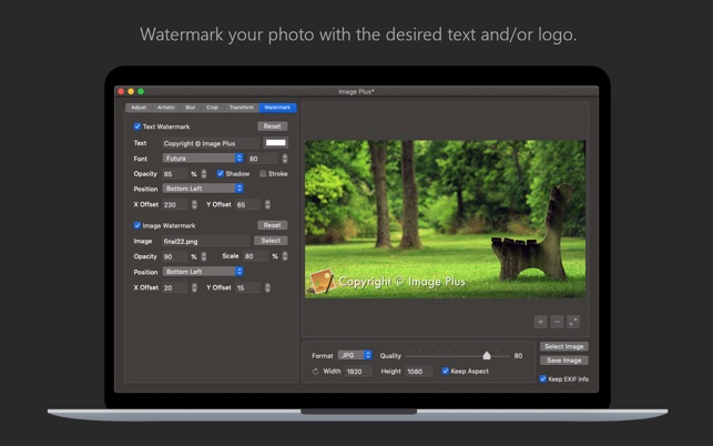 Image Plus Easy Photo Editor for Mac Free Download