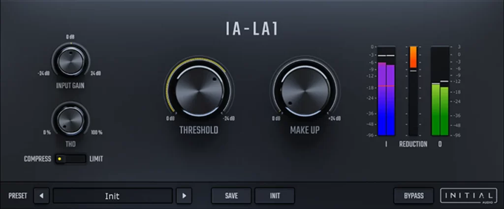 Initial Audio IA-LA1 Compressor Free Download macOS