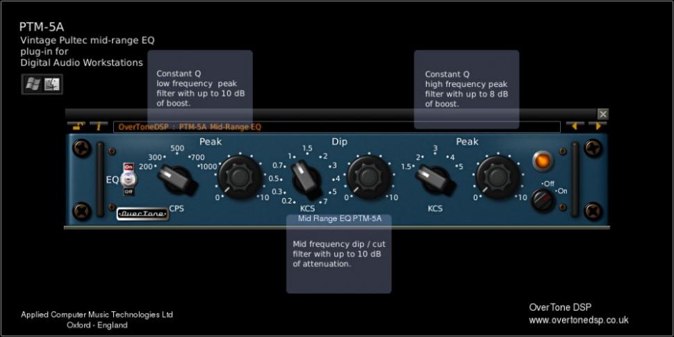 OverTone DSP PTM-5A 2023 for Mac Free Download