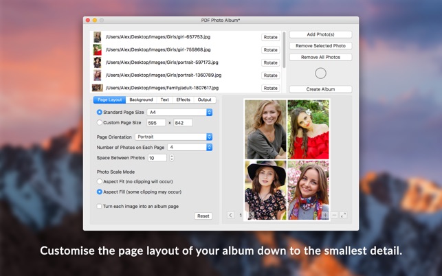 PDF Photo Album for Mac Free Download