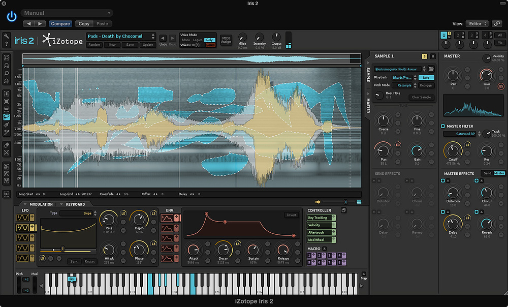 iZotope Iris for macOS Free Download