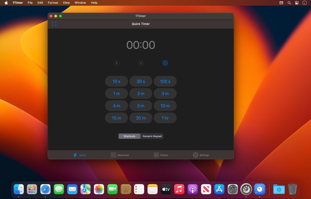 1Timer Voice Timer 2023 for Mac Free Download