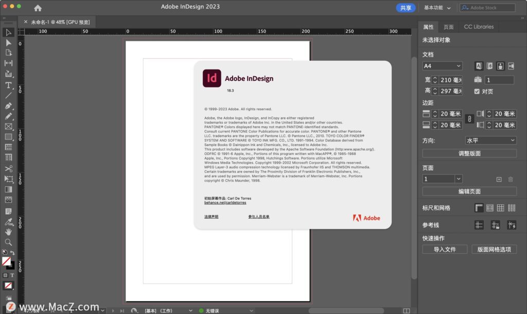 Adobe InDesign 2023 for macOS Free Download