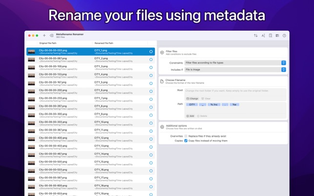 MetaRename 2023 for Mac Free Download