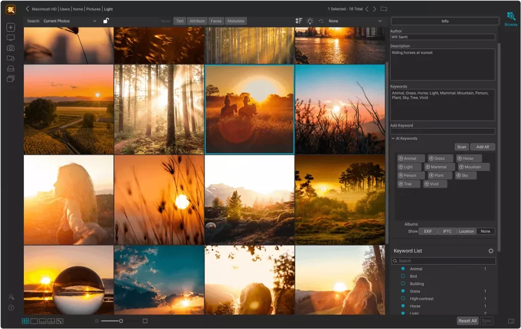 ON1 Photo Keyword AI 2023 for Mac Free Download