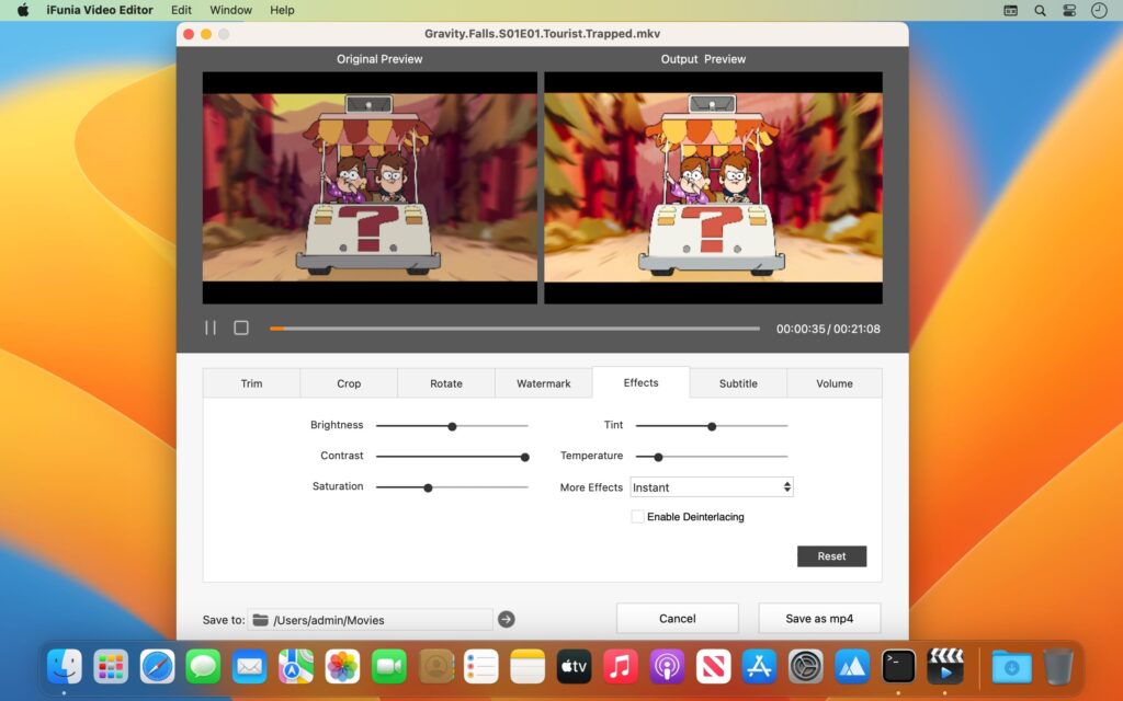 iFunia Video Editor for macOS Free Download