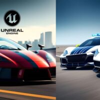 Unreal Ultimate Vehicle, Drivable Racing & Chasing Mechanics Course Free Download