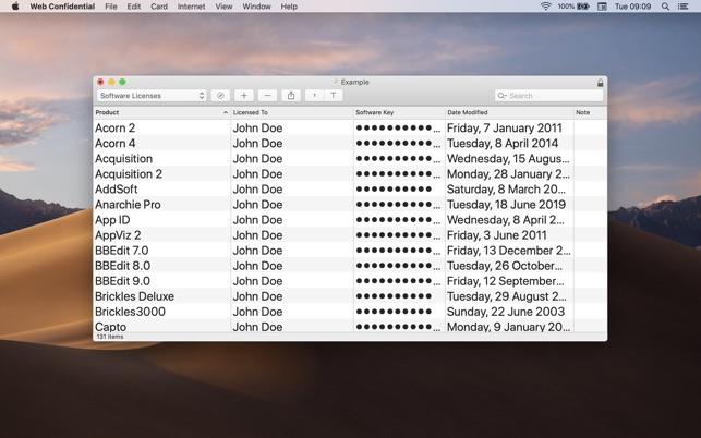 Web Confidential for Mac Free Download