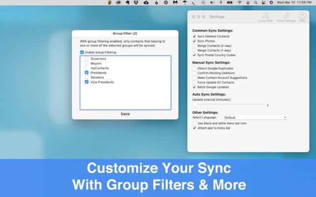 Contacts Sync Pro Free Download macOS