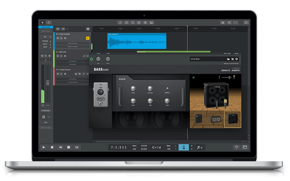 n-Track Studio Suite 2023 for Mac Free Download