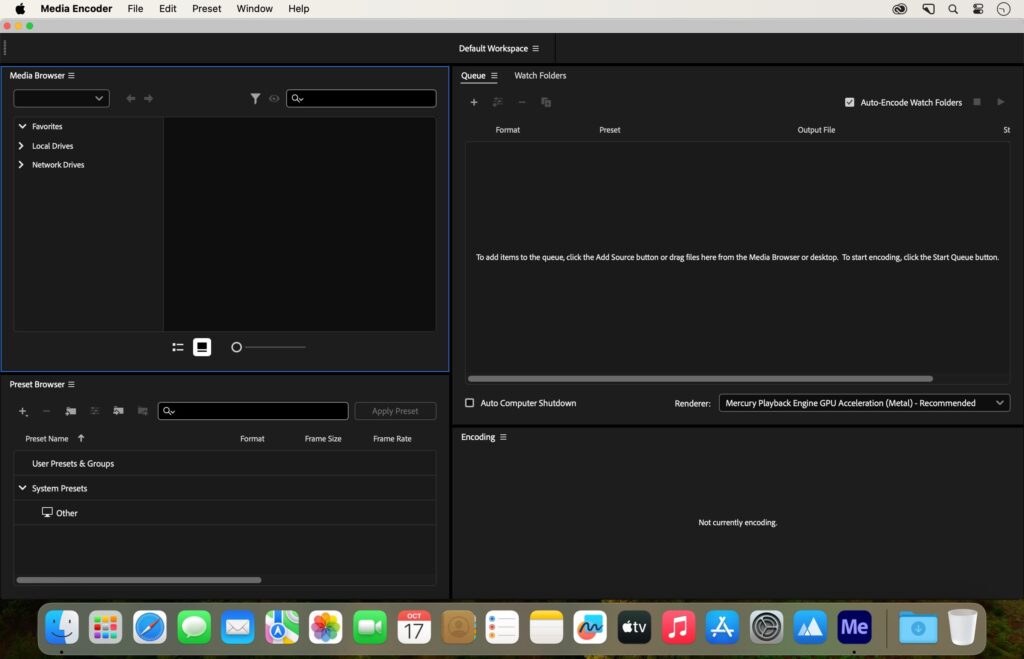 Adobe Media Encoder 2024 for Mac Free Download