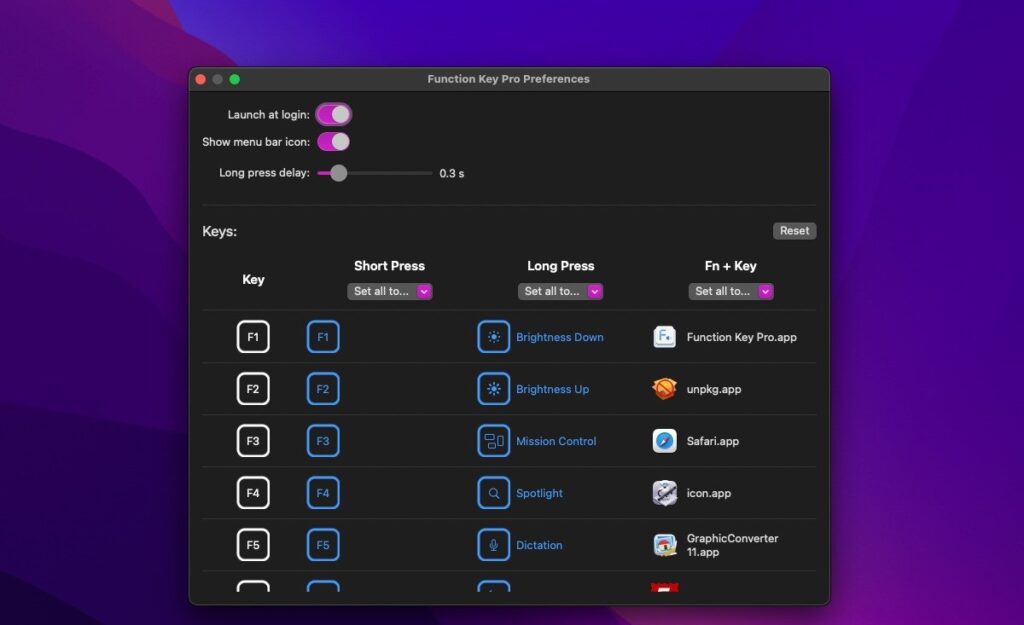 Function Key Pro 2024 for Mac Free Download