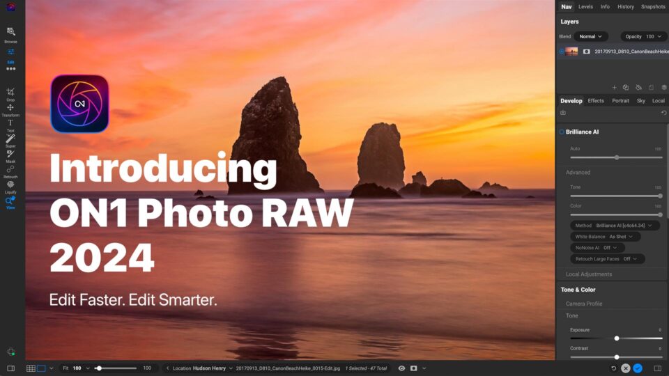 ON1 Photo RAW 2024 for Mac Free Download