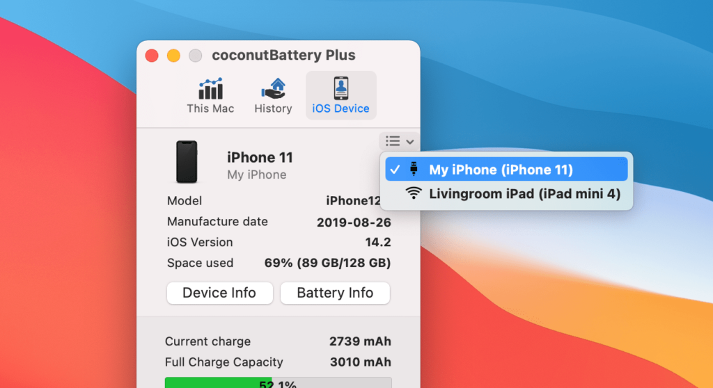 CoconutBattery 3 for Mac Free Download