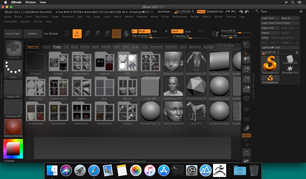 Pixologic Zbrush 2024 for Mac Free Download