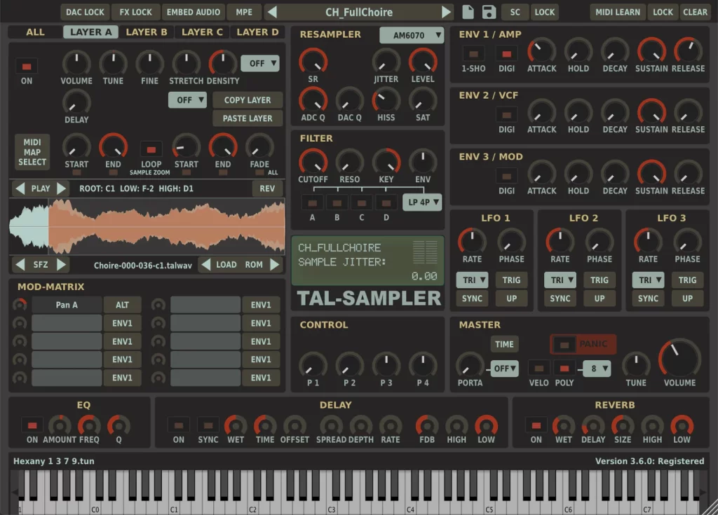 Togu Audio Line TAL-Sampler Full Version Download
