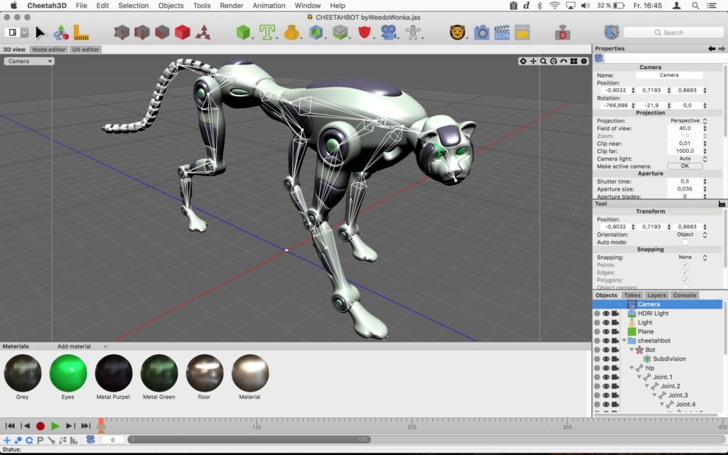 MW3D-Solutions Cheetah3D 8 for Mac Free Download