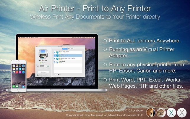 Air Printer Server Pro 5.2.2 for Mac Free Download