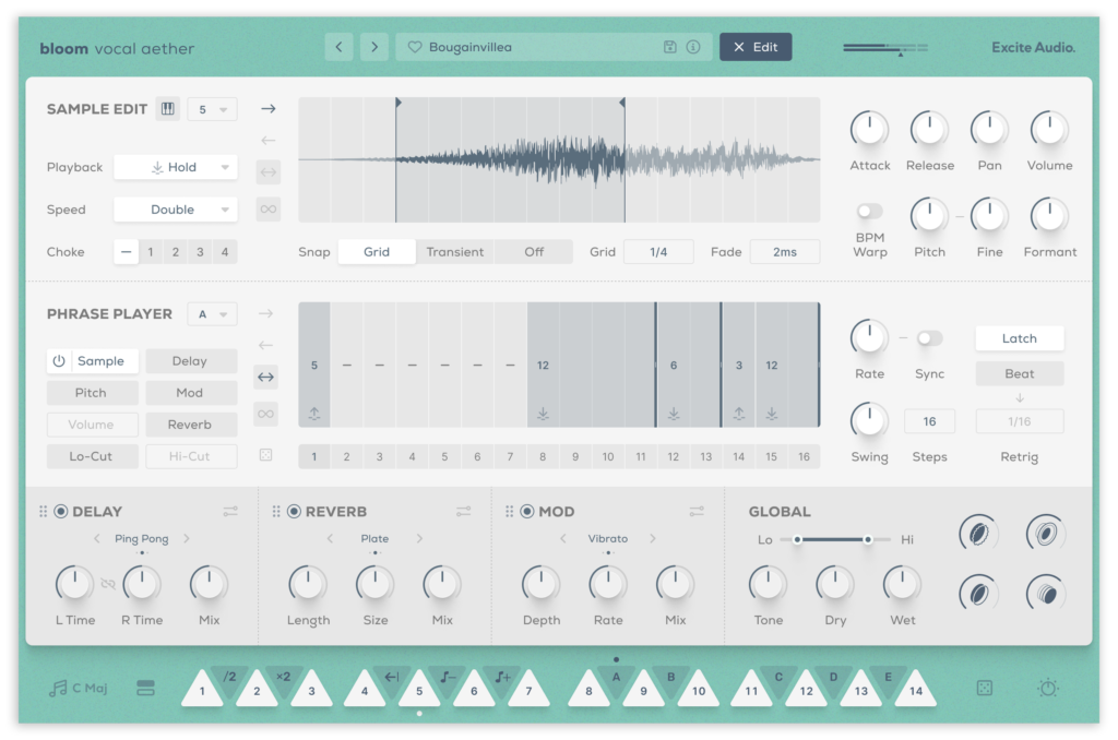 Excite Audio Bloom Vocal Aether for Mac Free Download