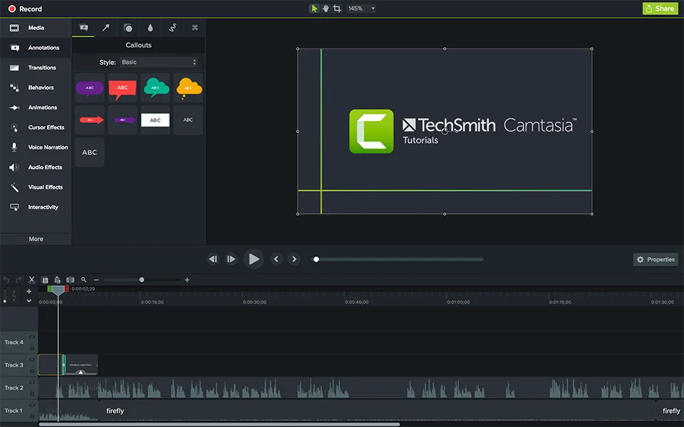 TechSmith Camtasia 2024.0.3 for Mac Free Download