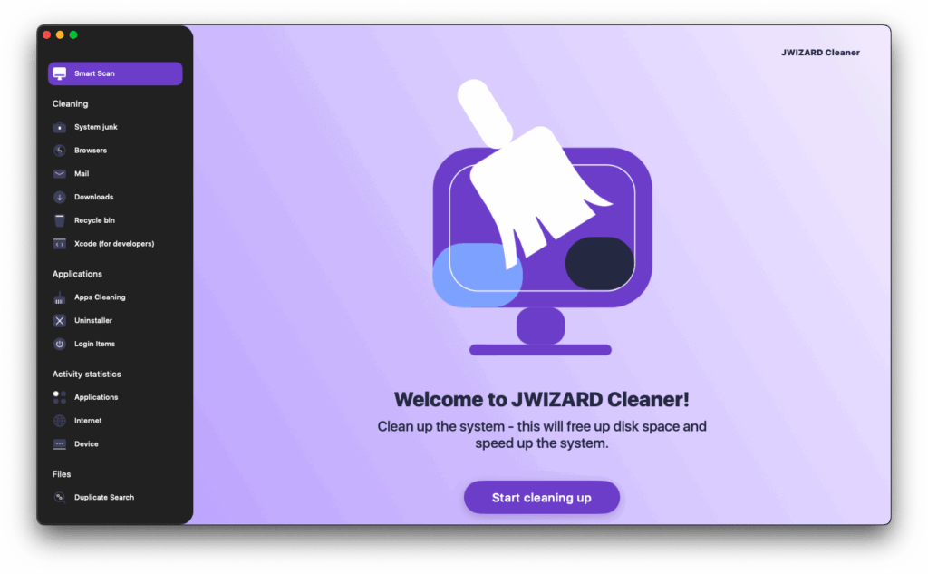 JWIZARD Cleaner