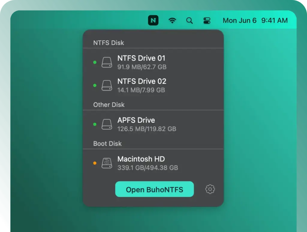 BuhoNTFS for MacOS Free Download